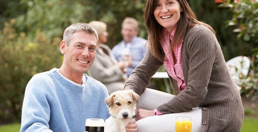 pet friendly apartment - dog in pub